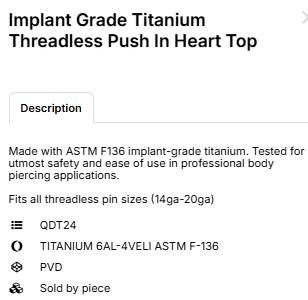 The Rebel Heart Stud + Flatback Post