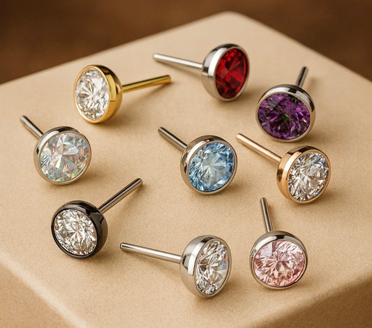 The Halo Spark Stud + Flatback Post