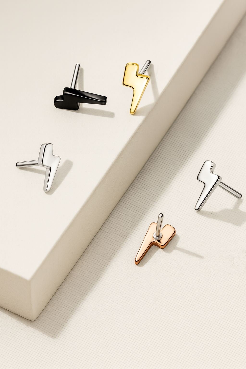 The Bolt Babe Stud + Flatback Post