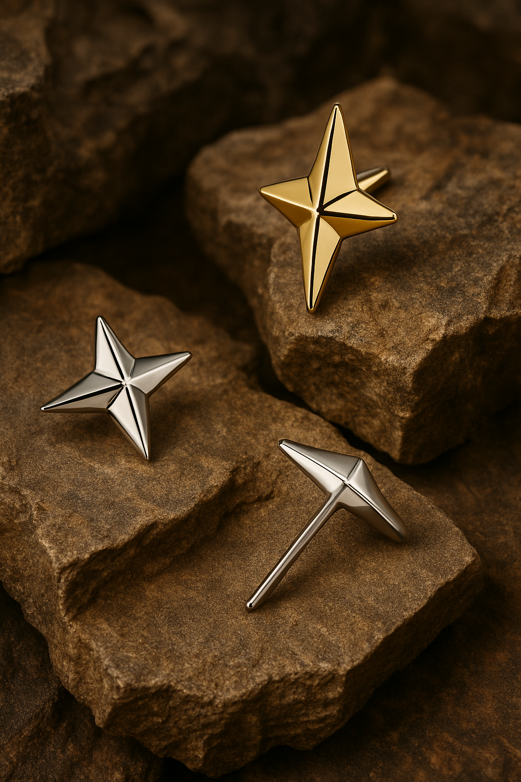 The Stellar Stud + Flatback Post
