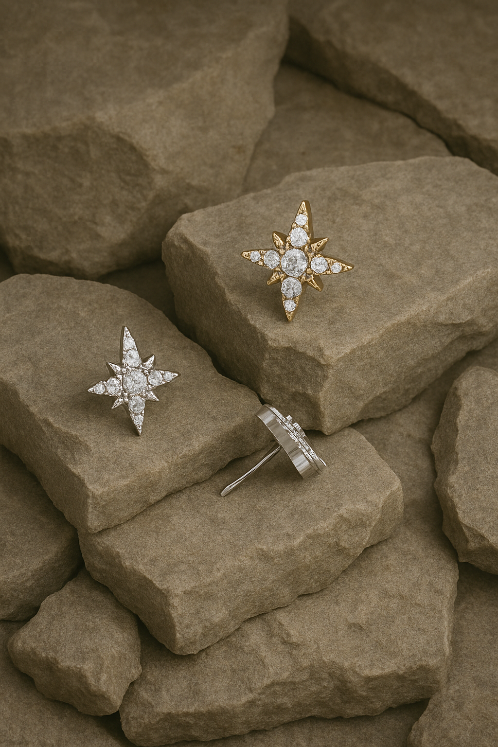 The Star-Crossed Stud + Flatback Post