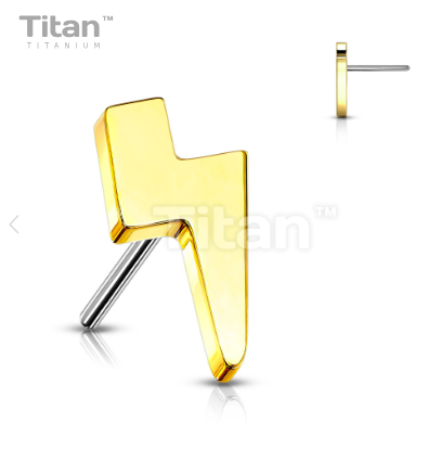 The Bolt Babe Stud + Flatback Post