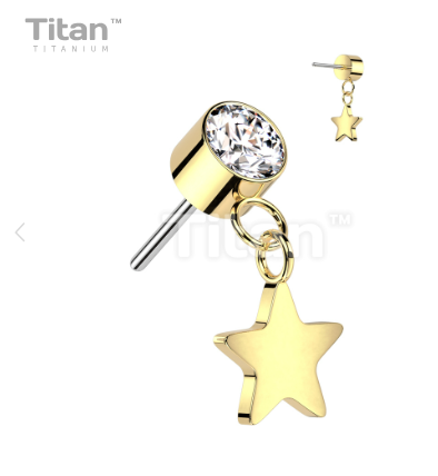 The Twinkle Dangle + Flatback Post