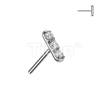 The Sunbeam Mini Stud + Flatback Post