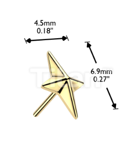 The Stellar Stud + Flatback Post