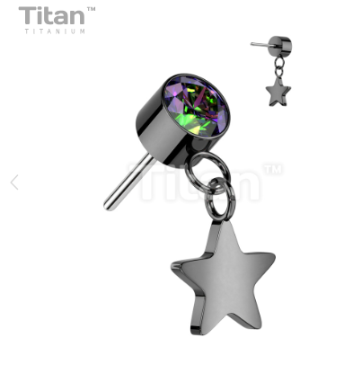 The Twinkle Dangle + Flatback Post