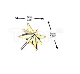 The Starburst Stud + Flatback Post