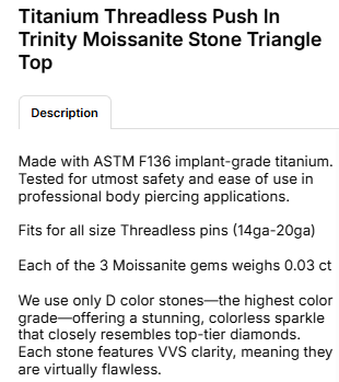 The Trinity Glow Stud + Flatback Post